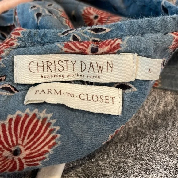 Christy Dawn Dress The Ollie Indigo Sunflower - Picture 7 of 8